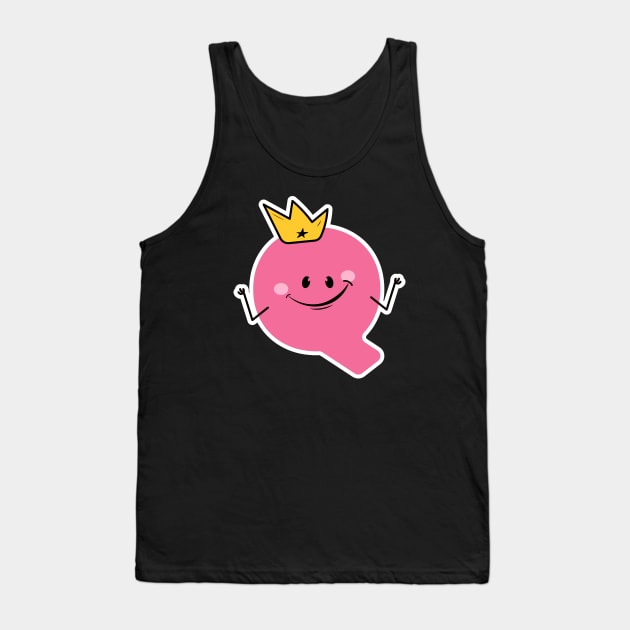 Funny Initial Letter Q - Queen Gift for Quirky Kids Tank Top by WeAreTheWorld